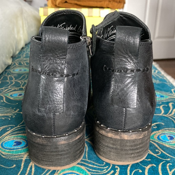 Franco Sarto Damien Women's Leather Booties - Picture 5 of 11